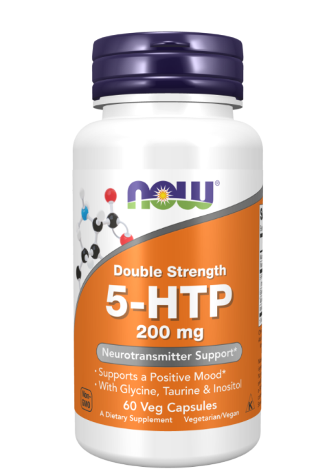 NOW 5-HTP 200mg 60's