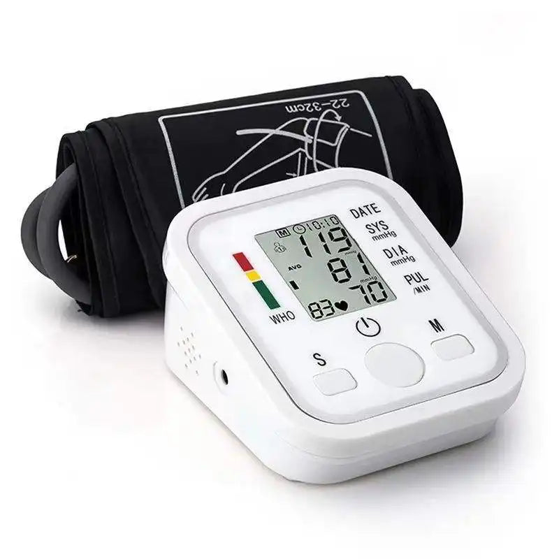 Blood Pressure Machine – Digital Upper Arm BP Monitor