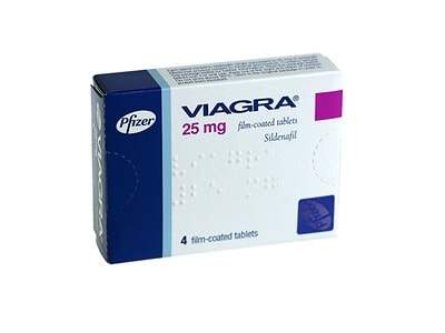 Viagra 25mg Tablets 4's