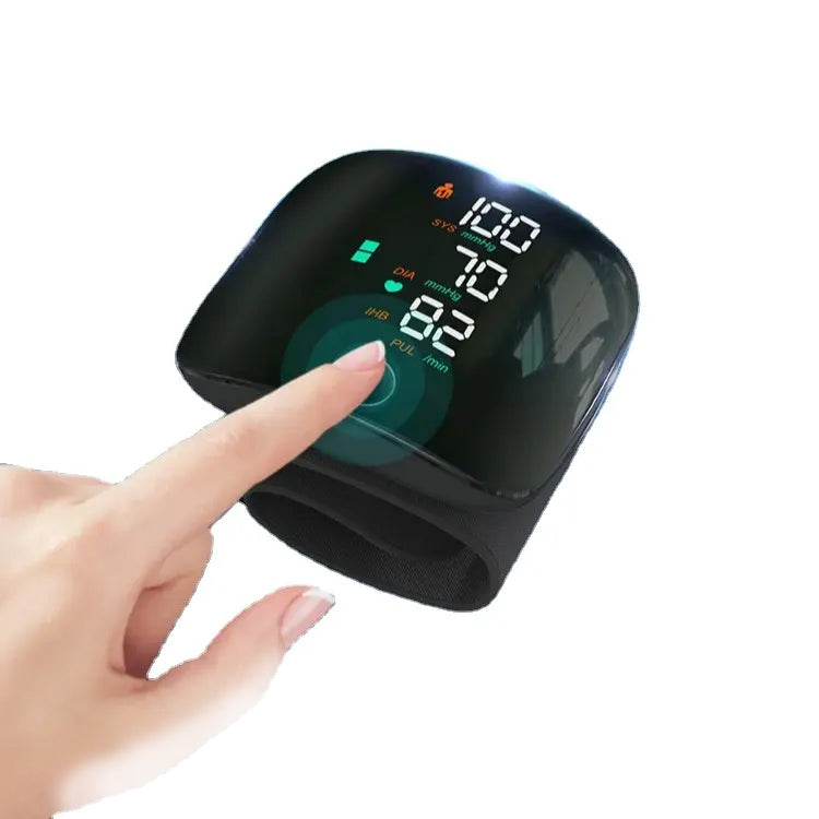 Wrist Blood Pressure Monitor – Digital BP Machine for Home Use