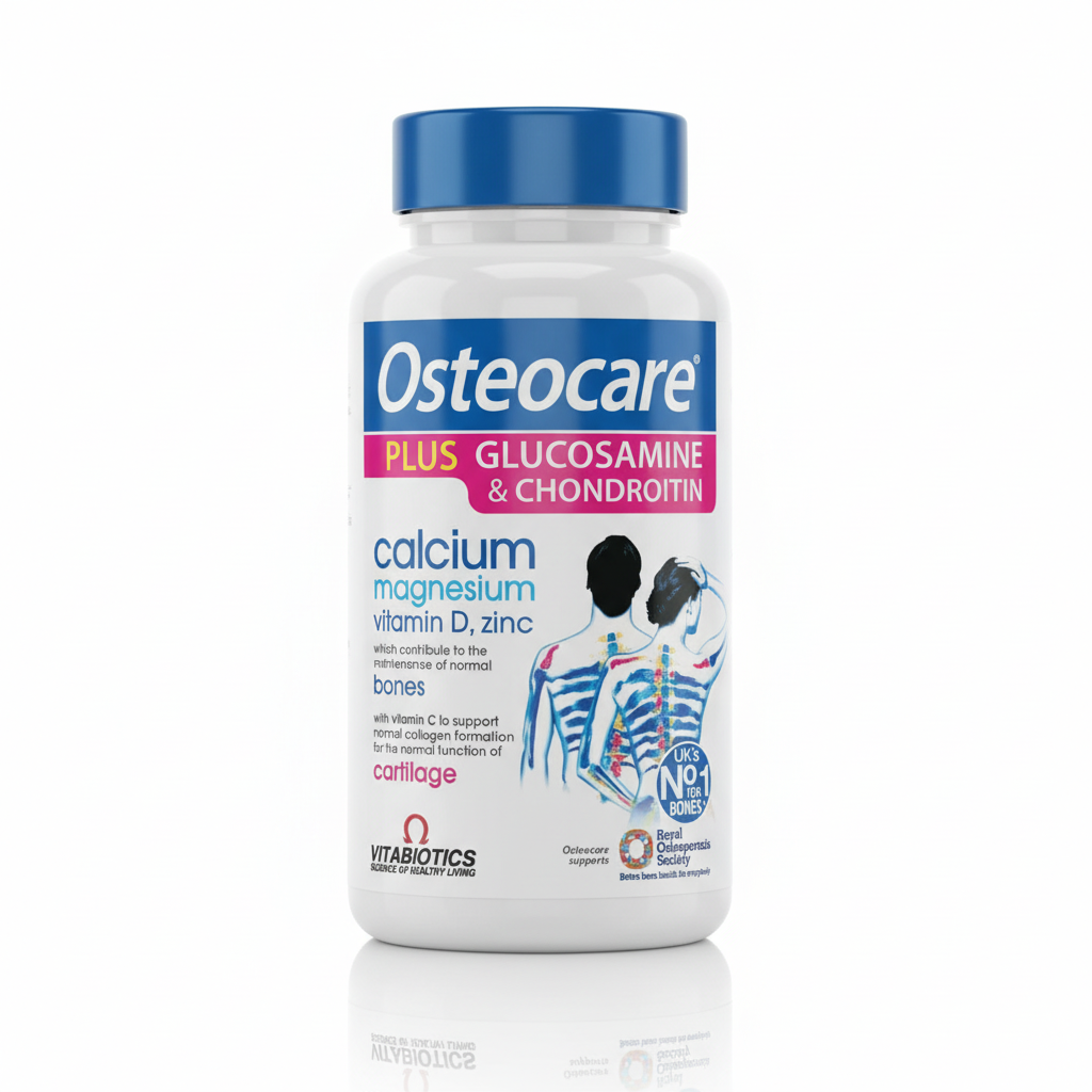 Osteocare Chondroitin and Glucosamine professional studio shot