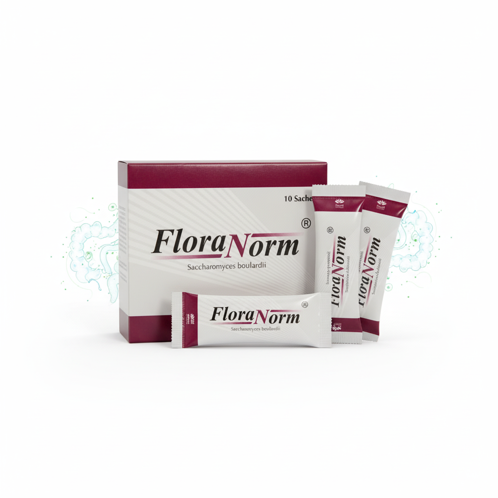 Floranorm Sachets professional studio shot